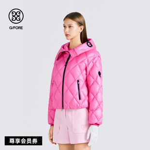 DOWN SHORT JACKET羽绒服 女士高尔夫服装 GFORE吉福官方秋冬新品