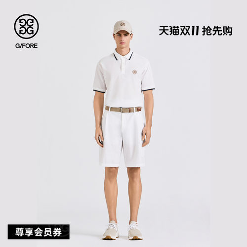 G/FORE吉福官方春夏新品男士高尔夫服装SEERSUCKER SHORT短裤