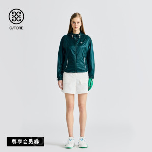 GLOSSY连帽夹克外套 女士高尔夫服装 FORE吉福官方春夏新品