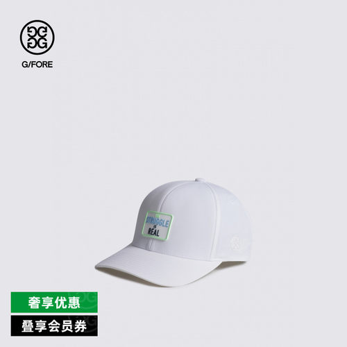 G/FORE吉福官方THE STRUGGLE IS REAL SNAPBACK男士鸭舌帽