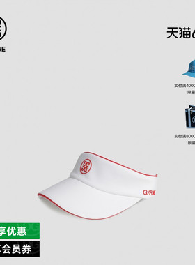 G/FORE吉福官方春夏POINT VISOR空顶帽