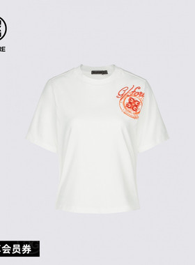 G/FORE吉福官方秋冬女士高尔夫服装HYBRID ROUND短袖T恤