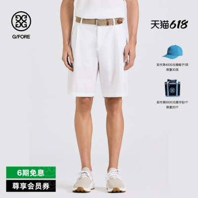 G/FORE吉福官方春夏新品男士高尔夫服装SEERSUCKER SHORT短裤