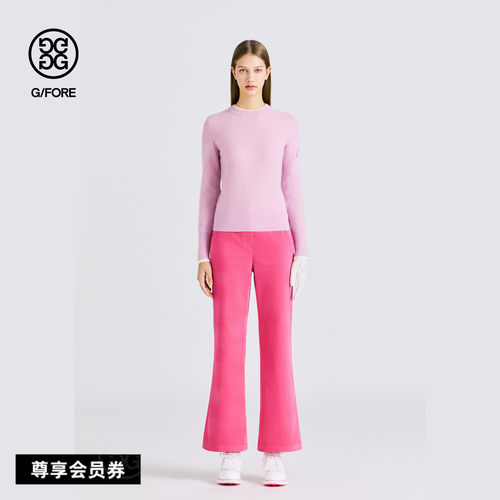 GFORE吉福官方女士高尔夫服装BOOTCUT PANT长裤微喇裤