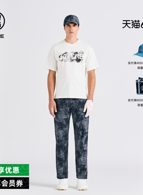 G/FORE吉福官方秋冬男士高尔夫服装CREWNECK T-SHIRT短袖T恤