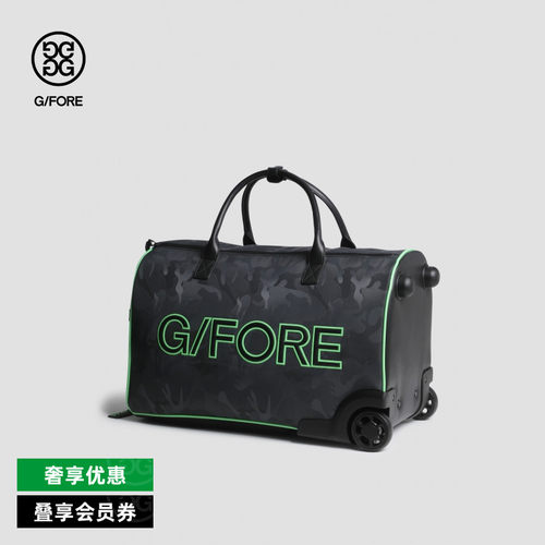 G/FORE吉福官方春夏PATTERNED TROLLEY男士行李包拉杆包