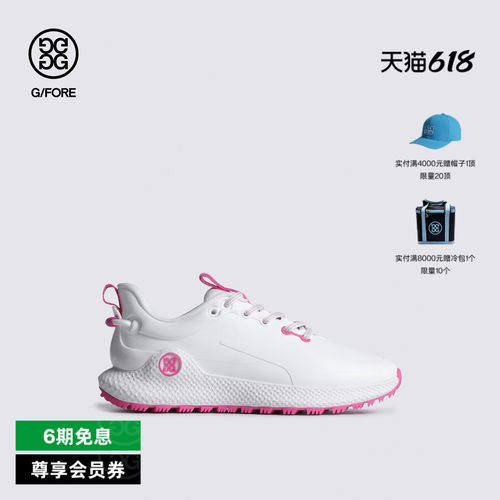 GFORE吉福官方秋冬女士高尔夫球鞋SPIKELESS MG4+ O2运动鞋