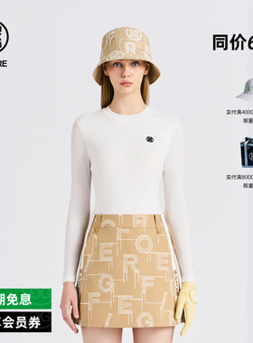 G/FORE吉福官方秋冬女士高尔夫服装CREWNECK SWEATER针织衫