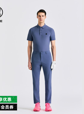 G/FORE吉福官方春夏新品男士高尔夫服装SOLID TECH POLO衫