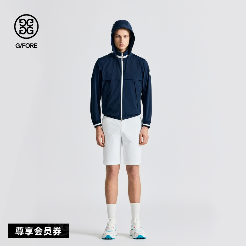 G/FORE吉福官方春夏新品男士高尔夫服装FULL-ZIP JUMPER夹克外套