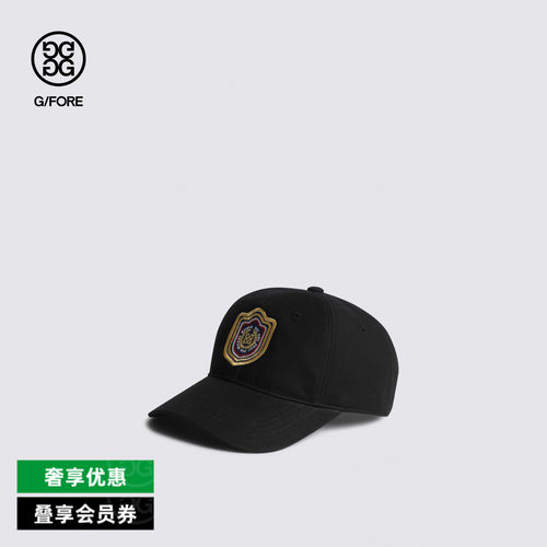 G/FORE吉福官方秋冬LOGO PATCH BALL CAP鸭舌帽