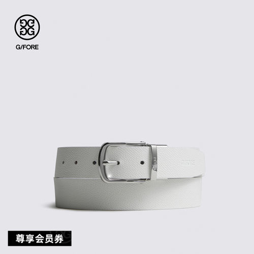 G/FORE吉福官方春夏新品REVERSIBLE EMBO BELT腰带