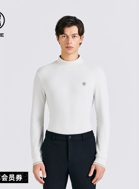 GFORE吉福官方秋冬新品男士高尔夫服装HIGHNECK T-SHIRT高领衫