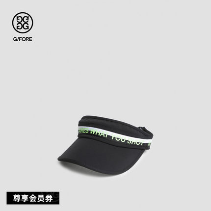 G/FORE吉福官方春夏新品TAPE VISOR高尔夫球帽