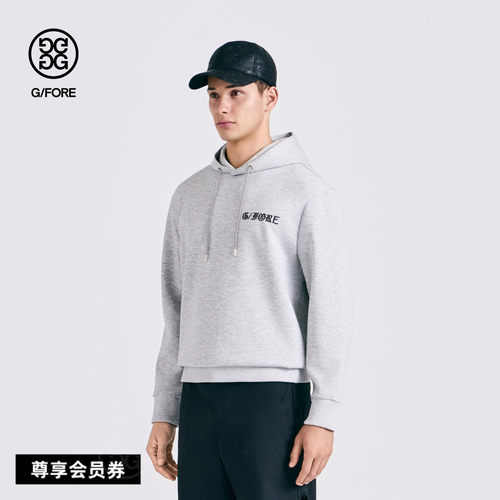 G/FORE吉福官方早秋新品男士高尔夫服装GRAPHIC HOODIE连帽卫衣