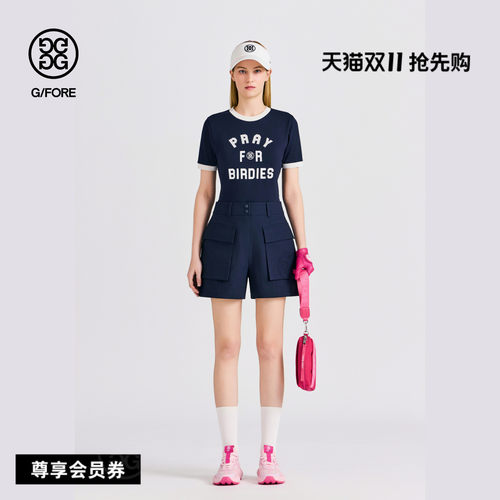 G/FORE吉福官方春夏新品女士高尔夫服装POCKET SHORT短裤