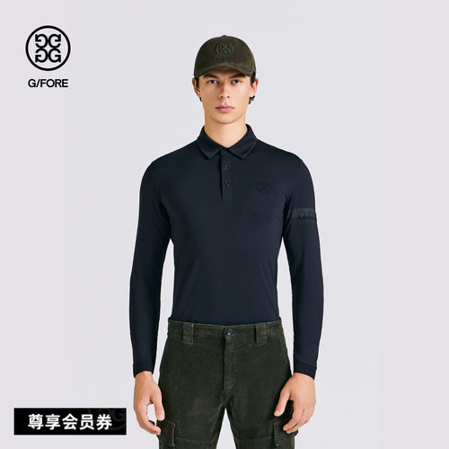 G/FORE吉福官方男士高尔夫服装WINTER长袖POLO衫