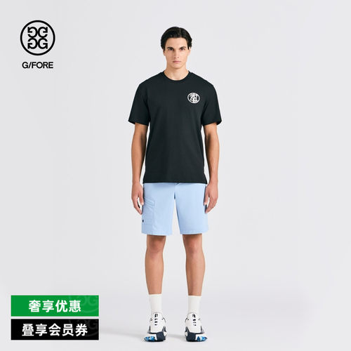 G/FORE吉福官方男士高尔夫服装CREWNECK T-SHIRT短袖T恤