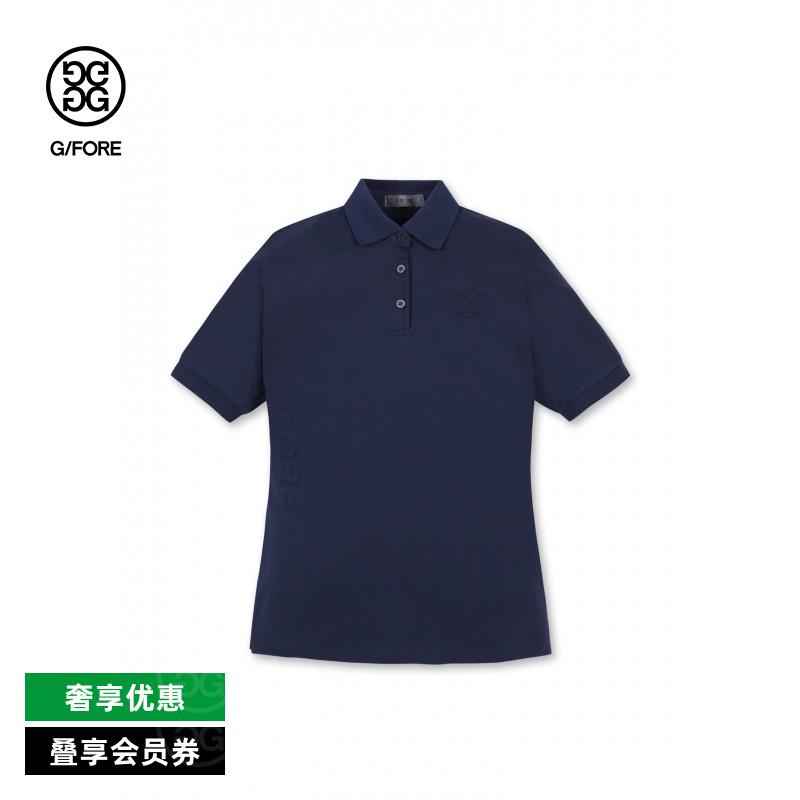 G/FORE复古运动休闲短袖POLO衫