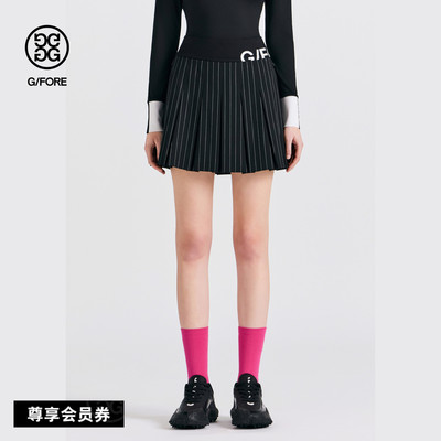 G/FORE吉福官方春夏新品女士高尔夫服装PLEATED SKIRT短裙