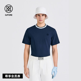 G/FORE吉福官方早秋新品男士高尔夫服装GRAPHIC T-SHIRT圆领T恤