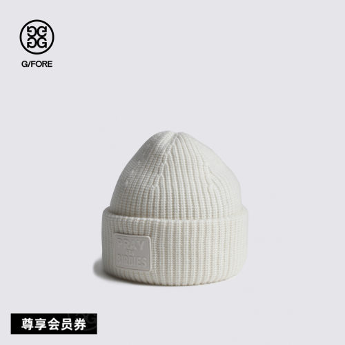 G/FORE吉福官方秋冬CASHMERE BEANIE针织帽