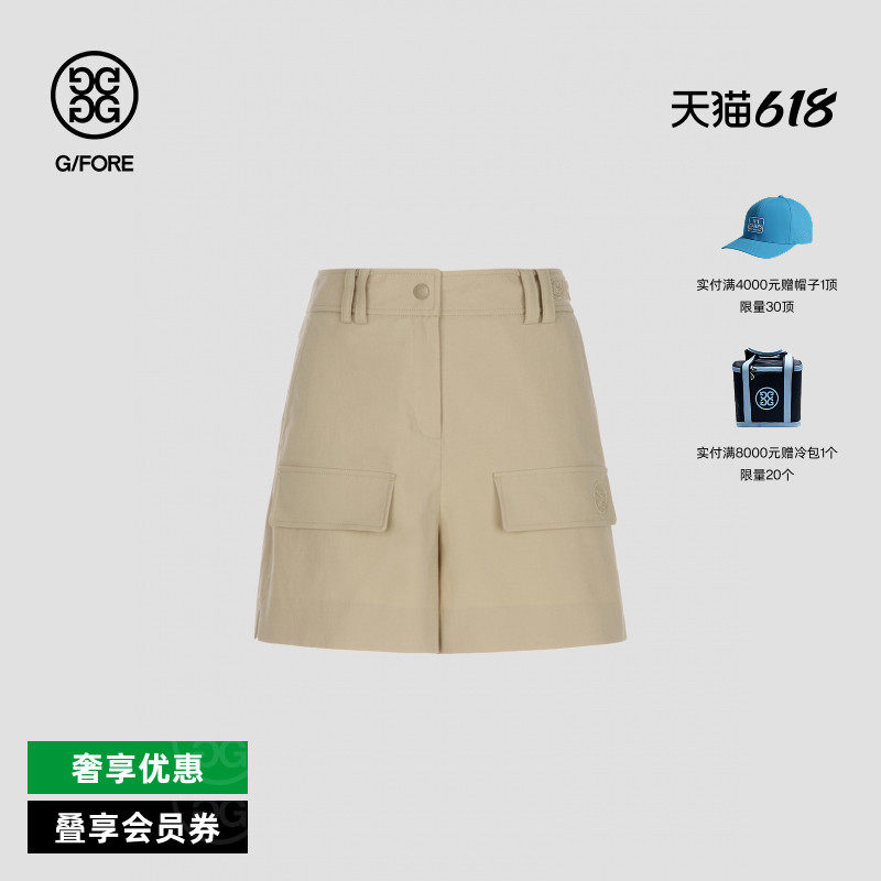 G/FORE吉福官方春夏女士高尔夫服装SHORTS短裤