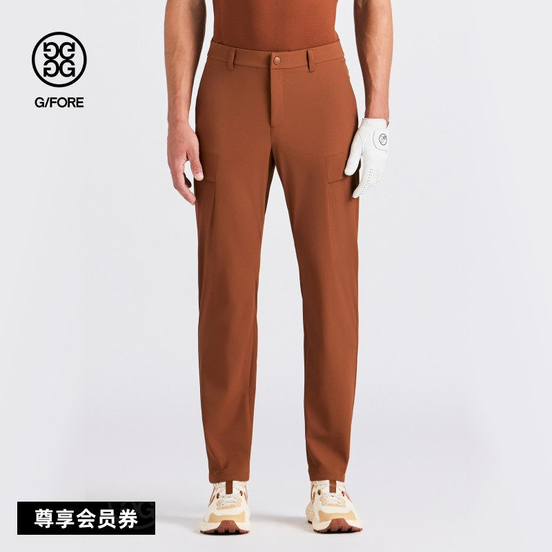 G/FORE吉福官方早秋新品男士高尔夫服装COLOURED CARGO PANTS长裤