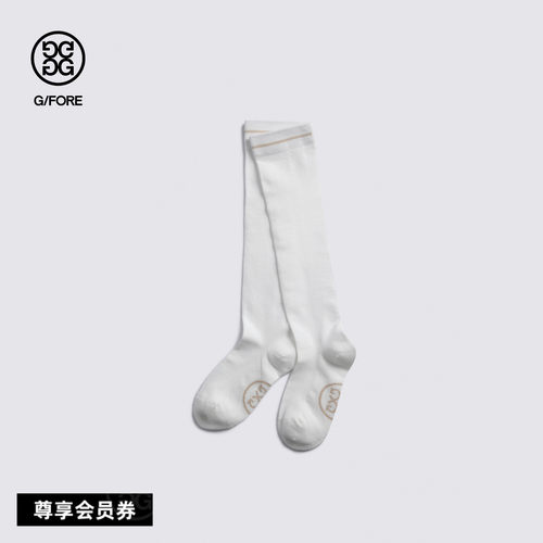 G/FORE吉福官方春夏新品MESH KNEE SOCK女士高尔夫运动长筒袜