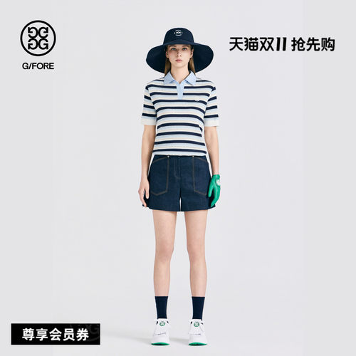 G/FORE吉福官方早秋新品女士高尔夫服装POCKET SHORT短裤