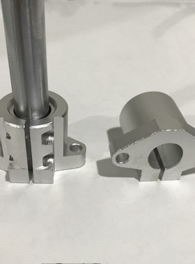 铝合金导向轴加长型支架SHFML16/SHFML20/SHFML35 铝支架适用卧式