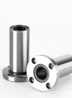 圆法兰直线轴承中型J-LMF01/J-LMF02-d8 d10 d12 d16 d20 d25 d30