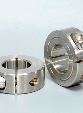 SSCS开口型固定环不锈钢光轴承止推环衬套挡圈定位夹紧喉箍精巧型