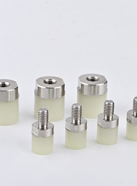 聚氨酯缓冲压块/内外螺纹型ASKA ASMA小径压块氟橡胶硅橡胶压上隆