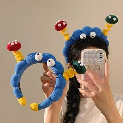 可爱搞怪扭扭棒大眼仔发箍