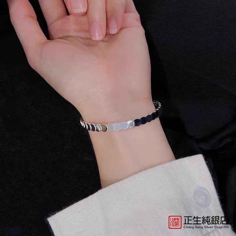 香港正生纯银S999实心开口几何鱼鳞手镯时尚气质银镯子送女友礼物,饰品/流行首饰/时尚饰品新,手镯,淘宝优惠券,粉丝福利购,淘宝优惠卷
