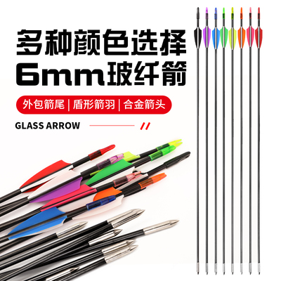 cupid弓箭支玻纤碳混碳练习箭