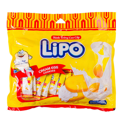 越南饼干Lipo面包干多口味
