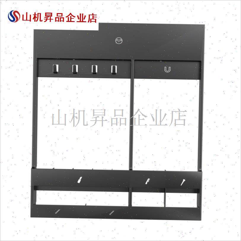 浴室柜内部收纳镜柜美妆免打孔镜E柜门后置物架镜背板化妆品收纳.