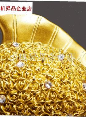 年年有余金鱼摆件乔迁新居礼品高档大气创意Q轻奢家居饰品玄关酒.