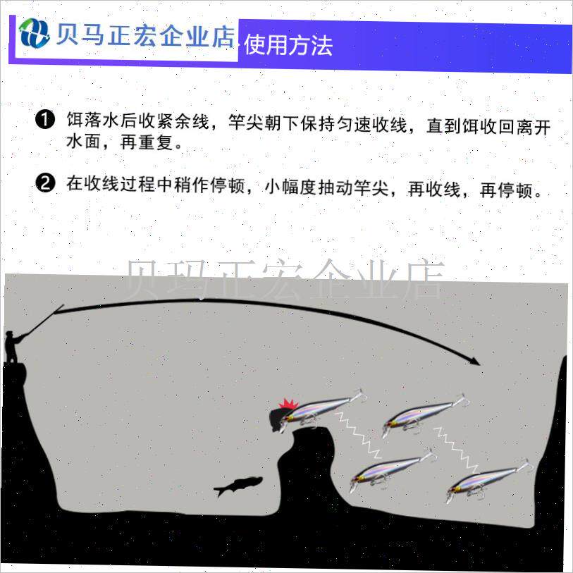 远投缓沉水米诺j路亚饵套装银鳞刀片淡水海钓通杀钓翘嘴海鲈鱼假