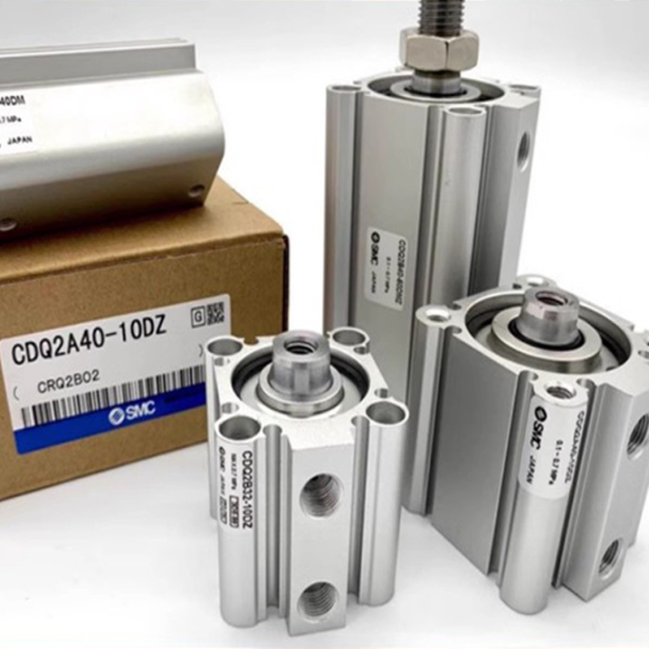 SMC薄型气缸CQ2A/CDQ2A50/63/80/100-30-35-40-50-100-200DZ/DMZ