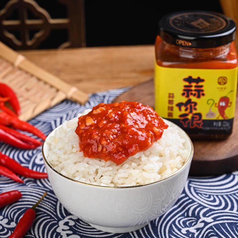 今味宜蒜蓉辣酱低脂拌饭酱