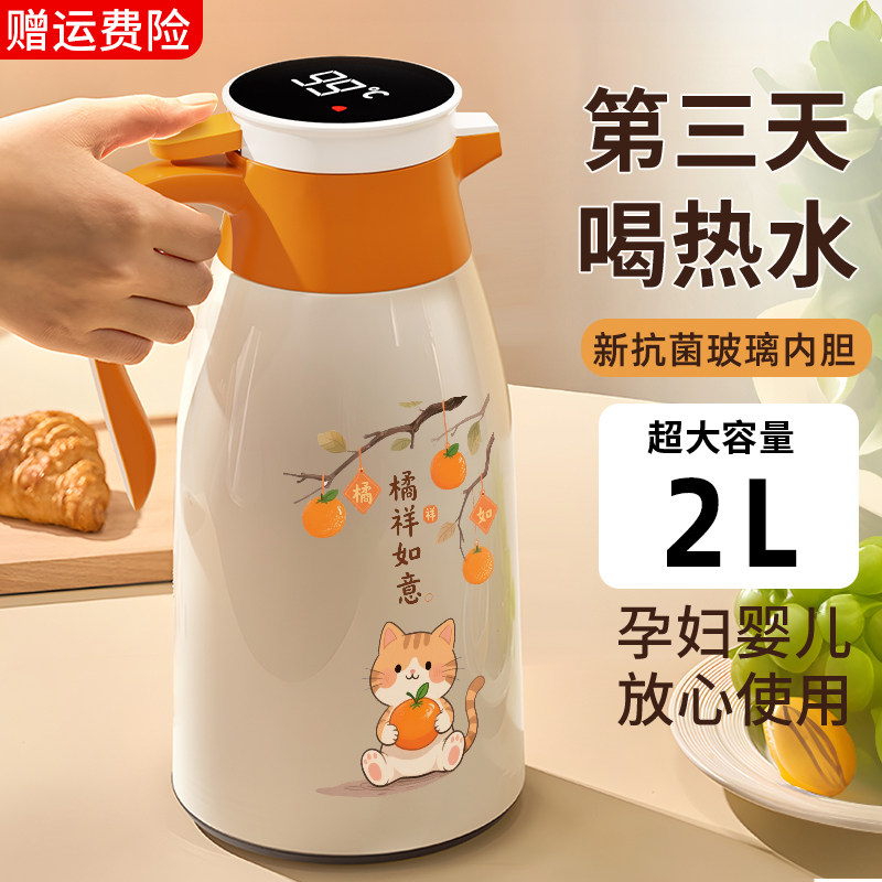 大容量保温壶2025新款家用暖壶宿舍学生用保温热水壶办公室焖茶壶