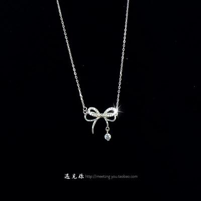 【蝶梦】999纯银蝴蝶项链送闺蜜