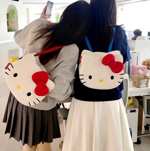helloKitty书包甜美可爱少女心双肩包初高中学生大容量背包通勤包
