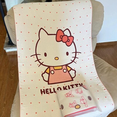 哈喽凯蒂猫浴巾成人家用纯棉吸水