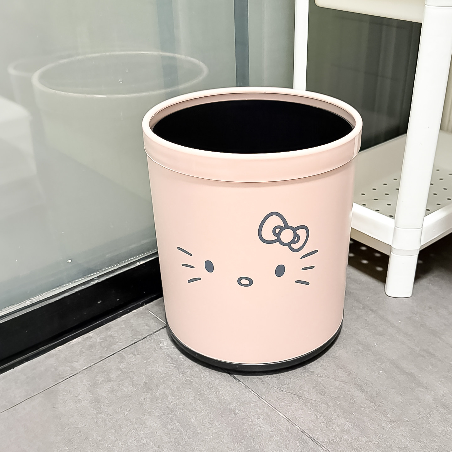 可爱小猫咪垃圾桶家用客厅卫生间双层学生宿舍纸篓大容量高颜值