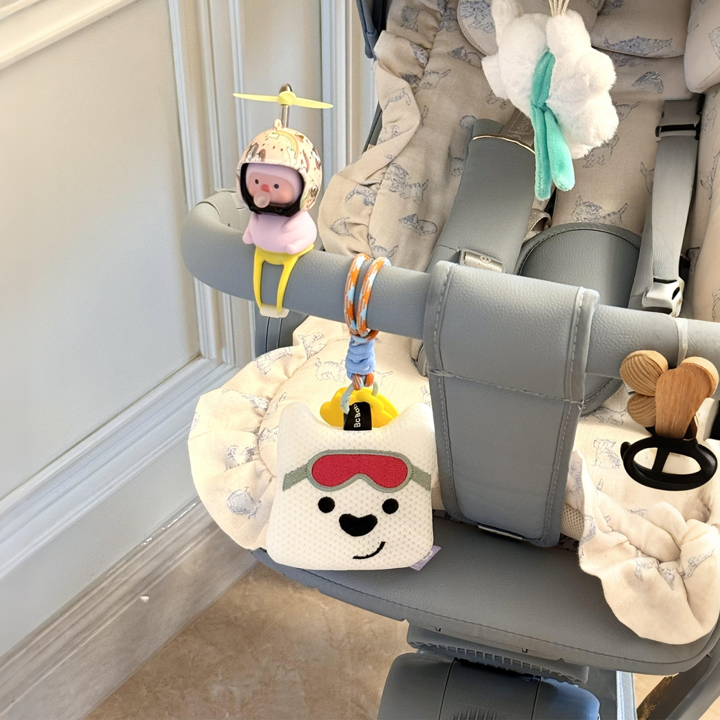 可爱小狗网格驱蚊包儿童防蚊虫叮咬挂件户外便携式驱蚊香囊收纳包