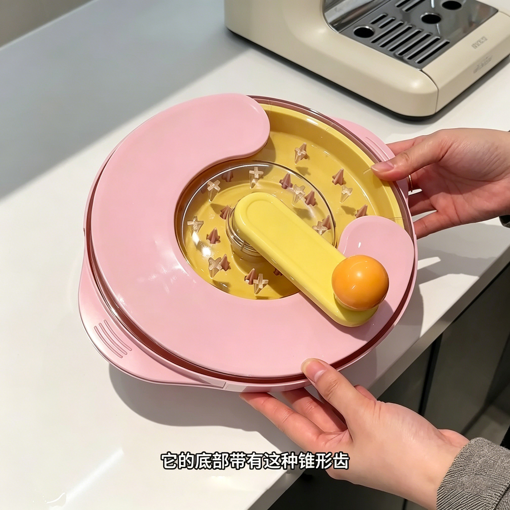 多功能旋转鸡胸肉蔬菜切丝器